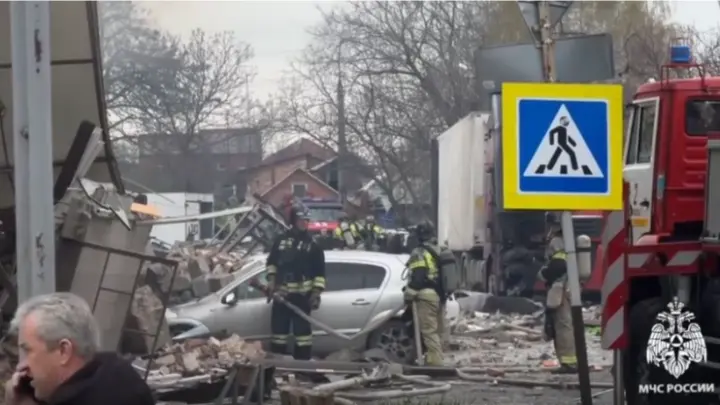 Есть видео, как в центре Владикавказа прогремел мощный взрыв, 8 пострадавших