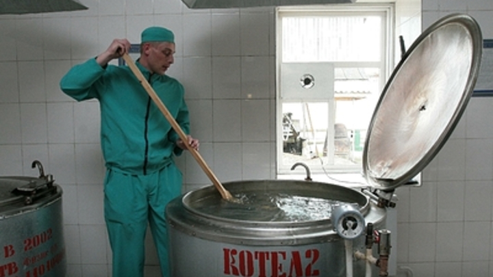 Заключенные в Чите чуть не остались без мяса из-за недобросовестного поставщика