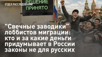 Свечные заводики лоббистов миграции: кто и за какие деньги придумывает законы не для русских