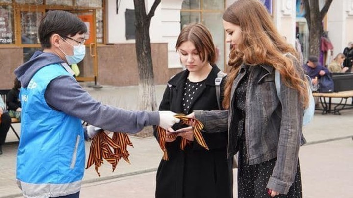 В Челябинске будут раздавать Георгиевские ленточки: где, когда