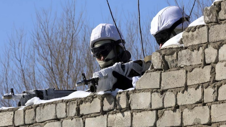 Украинских военных в Донбассе загнали в котёл. Потерь нет
