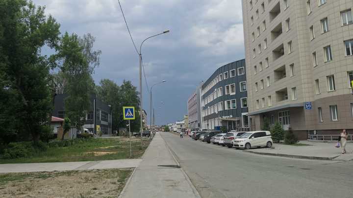 Огромная пыльная буря снова накрыла левый берег Новосибирска