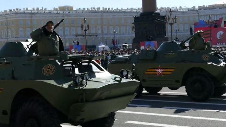 Как прошел парад Победы в Санкт-Петербурге