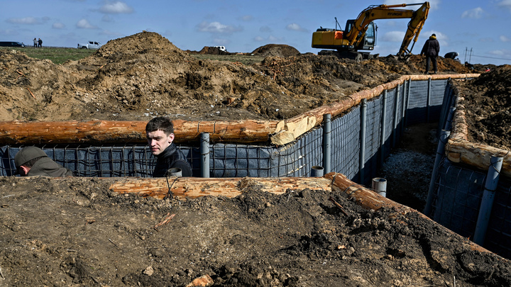 Зубы дракона и бесконечные лабиринты: Киевскую область готовят к обороне. Первые кадры