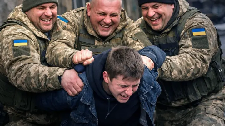 Мальчик попытался защитить мужчину от сотрудников ТЦК в Волынской области
