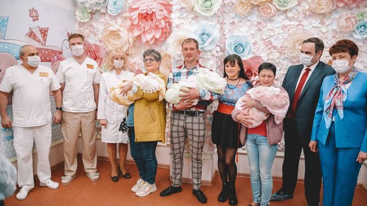 В Ростовской области с начала года на свет появились три тройни