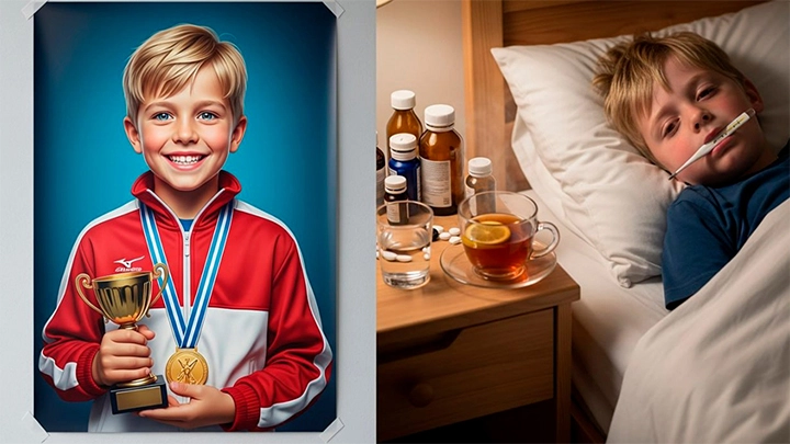 Думали — всё. Сын Плющенко едва не повторил трагедию Костомарова: Отправили с температурой на лёд. Потом пришлось вызвать скорую