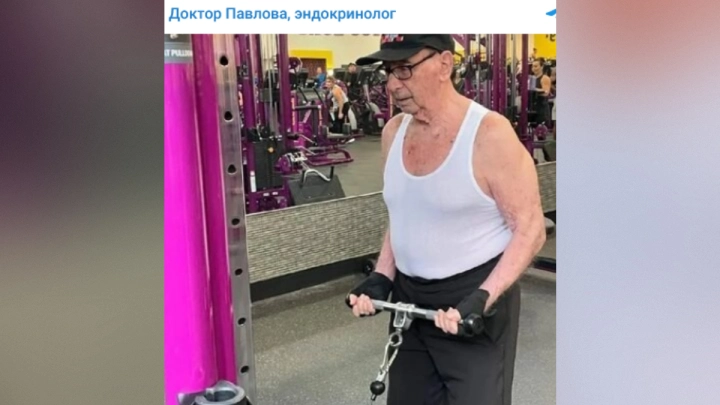 Вода, салаты, бодибилдинг: 101-летний Эндрю раскрыл главные правила долголетия