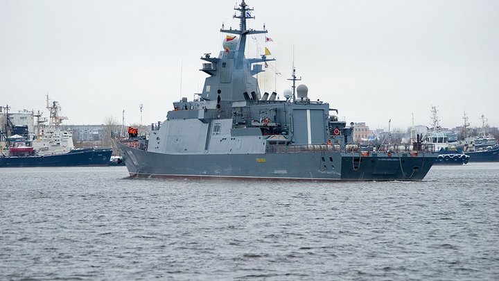 Киев пытался атаковать русский военный корабль в Чёрном море