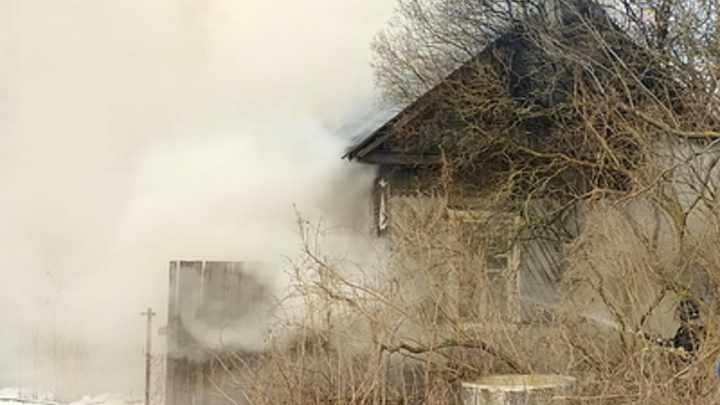 В пожаре рядом со станцией Чита-1 погиб житель Железнодорожного района
