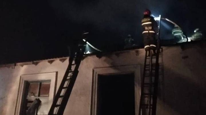 Дом культуры сгорел в Белореченском районе