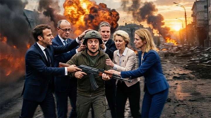 Не только против России. Секрет награждения Зеленского премией Рузвельта