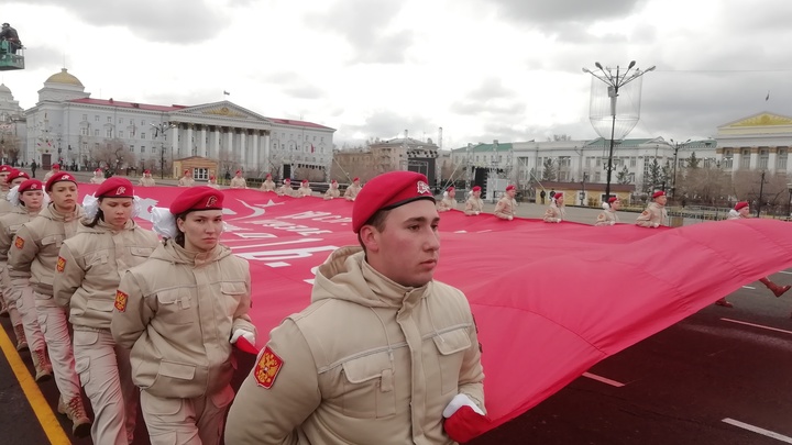 Генеральная репетиция Парада Победы в Забайкалье: фоторепортаж