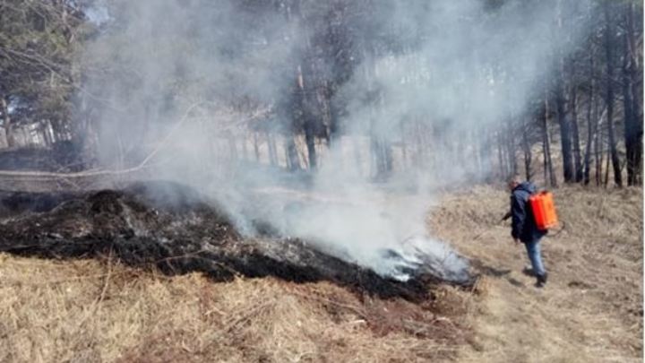 Более 200 пожаров произошло в Кемерове в майские выходные