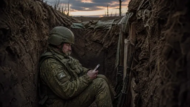 Боец ВС России спрятался от Бабы-яги в окопе ВСУ и взял пленного без боя