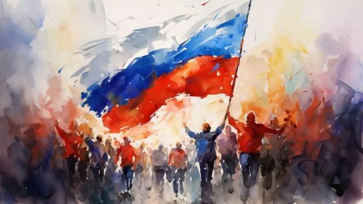 127-я бригада разведки установила триколор на мосту через Днепр