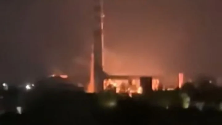 Удар по Брянской области 6 октября: пожар на ТЭЦ в Клинцах, видео
