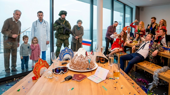 Завидуйте, нищеброды. Лучшие люди опозорились в Куршевеле под песню Матушка-земля. А стыдно всем нам