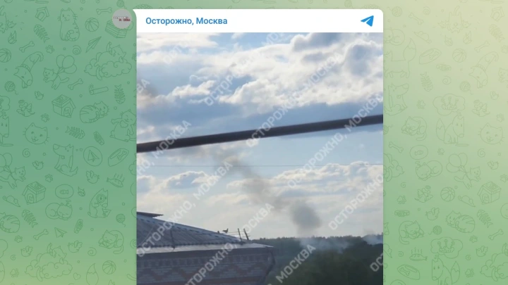 Жители Пушкина и Раменского сообщают о взрывах в небе