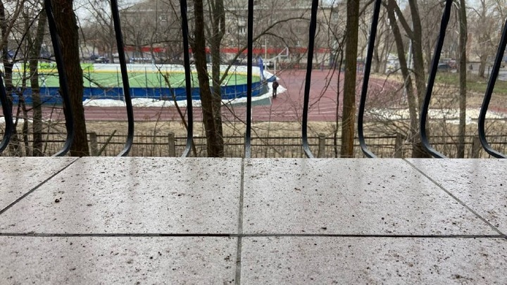 В Самаре снова прошел грязевой дождь
