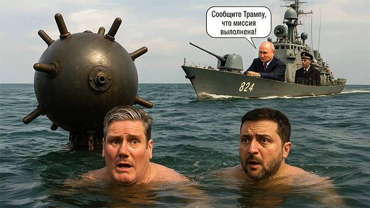 Пять тезисов СВР. Стармер и Зеленский хотят утопить Трампа и Путина в Балтийском море