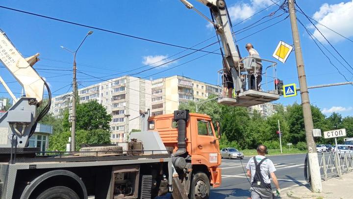 Во Владимире за счет модернизации светофоров создадут зеленую волну на улицах