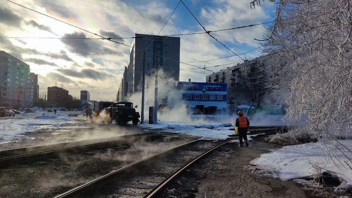 В Новосибирске ввели режим повышенной готовности из-за коммунальной аварии