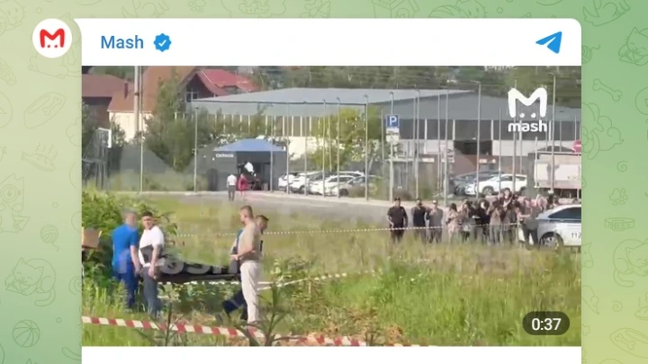Появилось видео с выносом тела экс-министра транспорта Старовойта