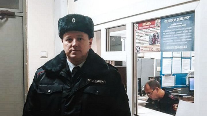 Майор полиции в Краснодаре спас влюблённого от самоубийства