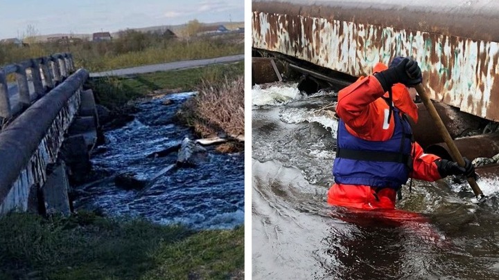 Плавучий остров угрожал Смородинке: вода ринулась в дома