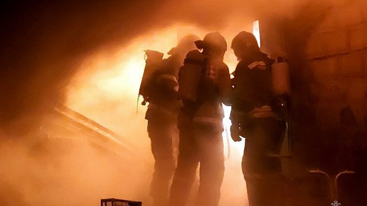 В аномальный мороз под Челябинском сгорел дом