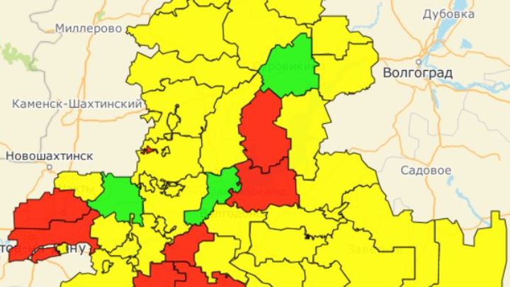 Коронавирус в Ростовской области перебрался из городов в сёла: Публикуем обновлённую ковид-карту