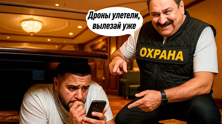 Страшно, очень страшно: Украинские БПЛА показали нутро певца Navai. Это не на золотой свадьбе у блогера гулять