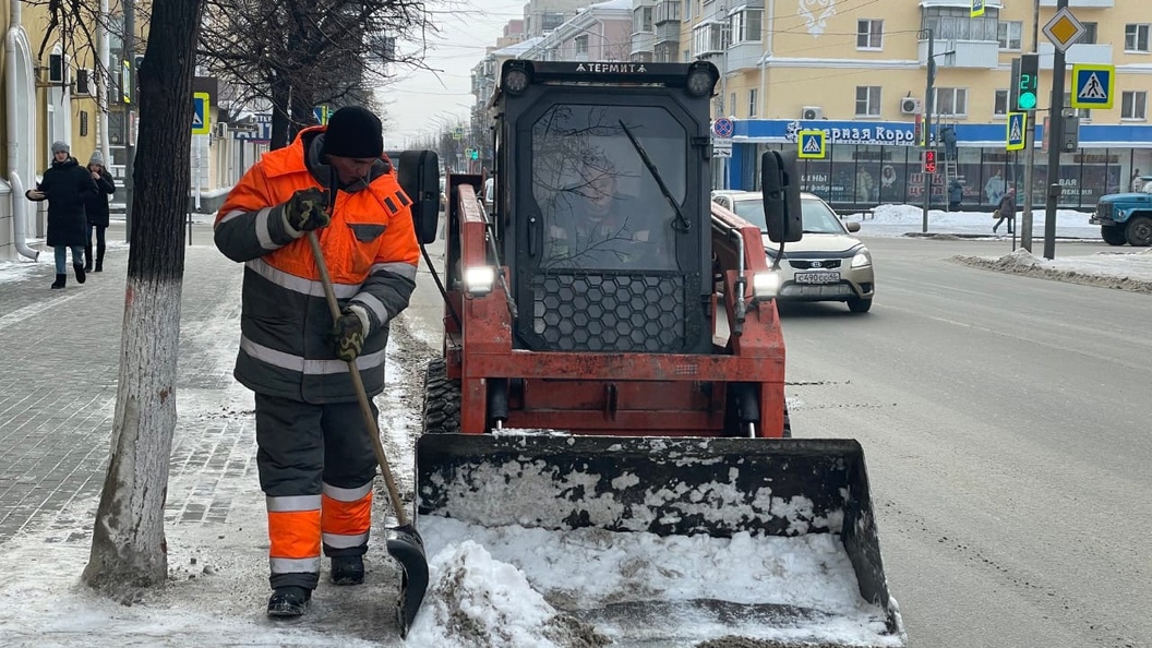 Уборка улиц от снега