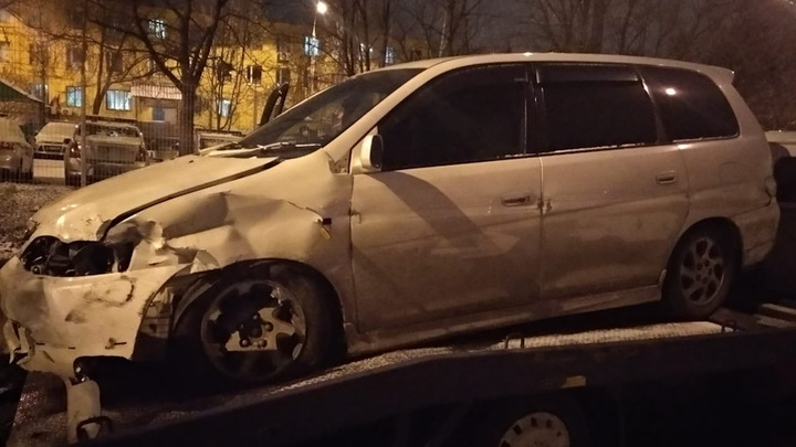 Нетрезвая автоледи на универсале перевернулась на трассе в Забайкалье