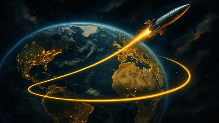 Телеграф: Орешник подлетит из Белоруссии к Киеву за 1 минуту 51 секунду