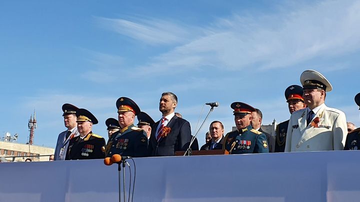 Александр Осипов поздравил забайкальцев с Днем Победы