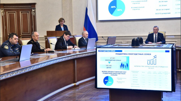 Число многодетных семей растёт в Новосибирской области благодаря мерам государственной поддержки