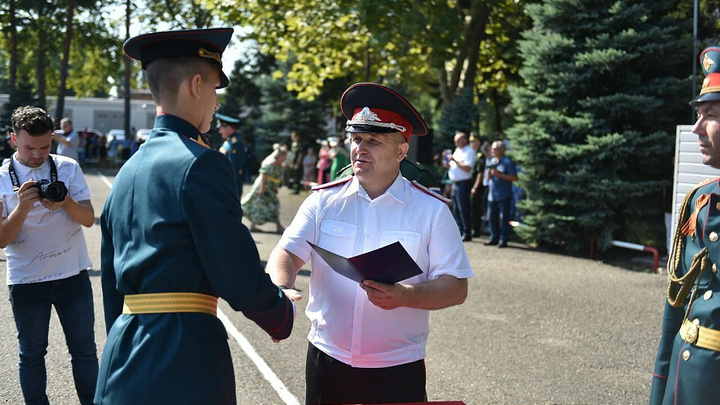 В Краснодаре 36 выпускникам КубГАУ присвоили воинское звание лейтенанта