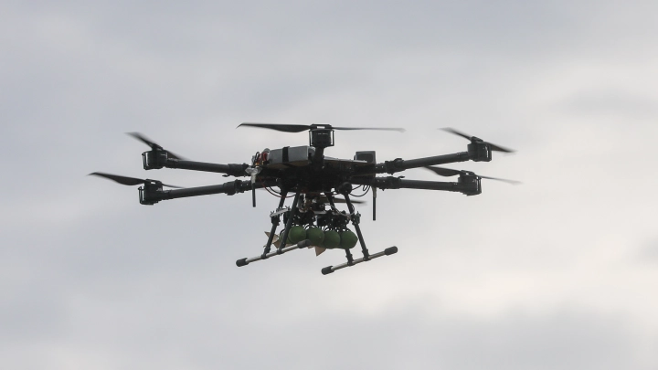 Дроны-камикадзе Герань накрыли важную цель в Харькове: полёт сняли на видео