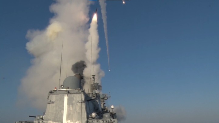 Киев подвергся массированной ракетной атаке
