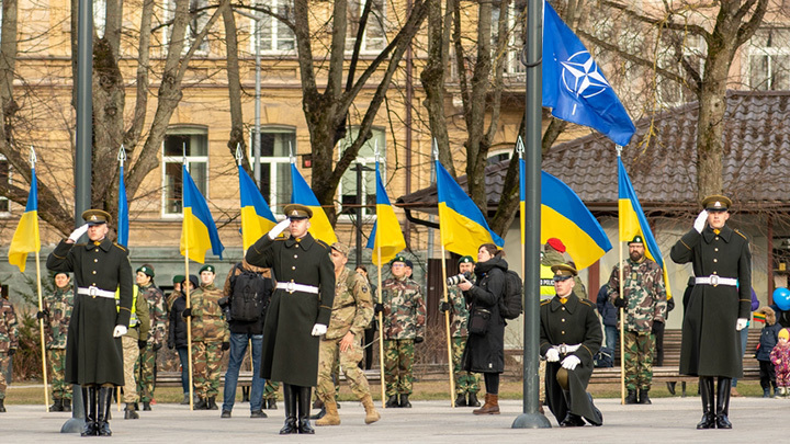 Украину принимают в НАТО: Пока только одного человека