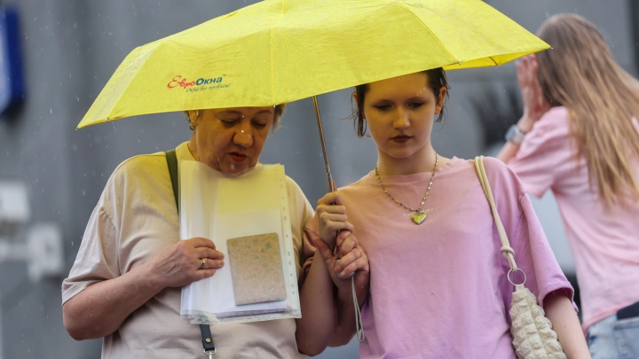 В Подмосковье пошли короткие, но сильные дожди