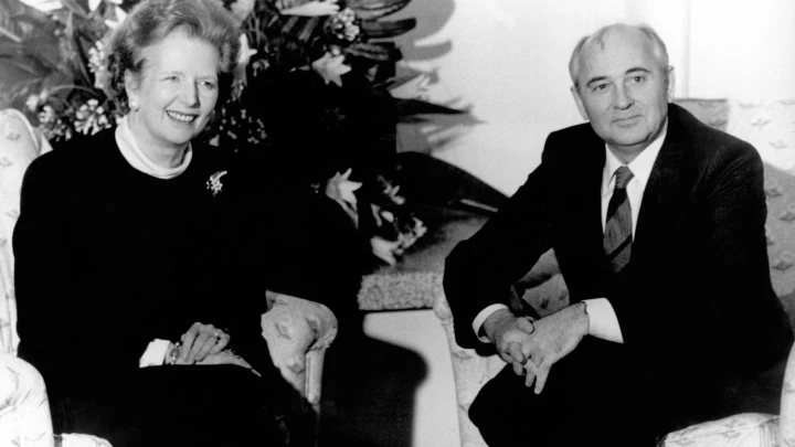 Маргарет Тэтчер 5 часов говорила с Горбачёвым и сделала вывод: Это тот, кто нужен Западу