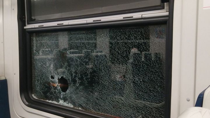 В Армении камнями забросали поезд русских железнодорожников