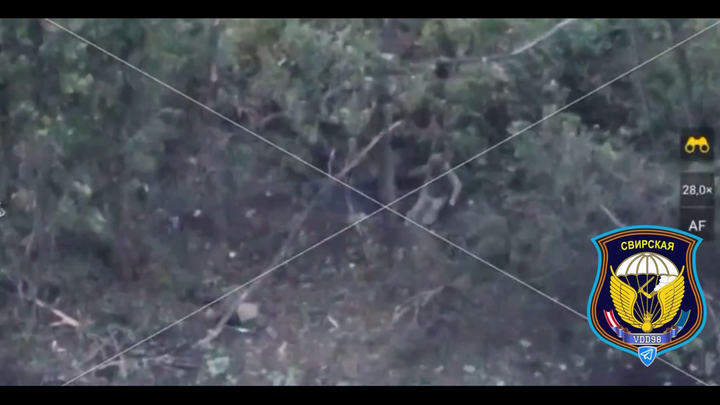 В сети появилось видео, как ивановский десантник в одиночку захватил позицию противника