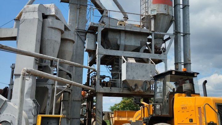 В Херсонской области запустили асфальтовый завод