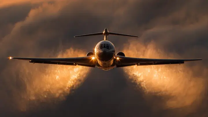 Самолёт China Southern Airlines столкнулся с птицами