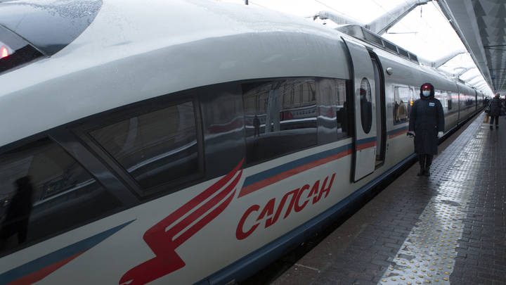 Сапсан из-за остановки в Подмосковье не успел в Санкт-Петербург