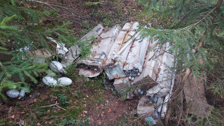 В Камешковском районе ликвидировали свалку ртутных ламп
